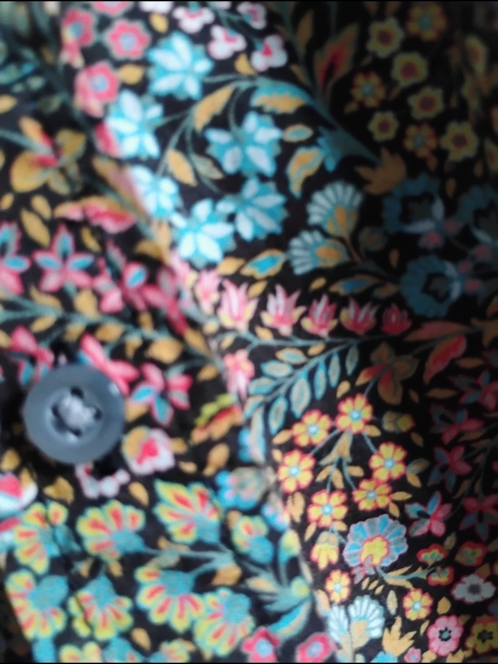 J. Crew Liberty Little Marquess Floral Button Front Shirt